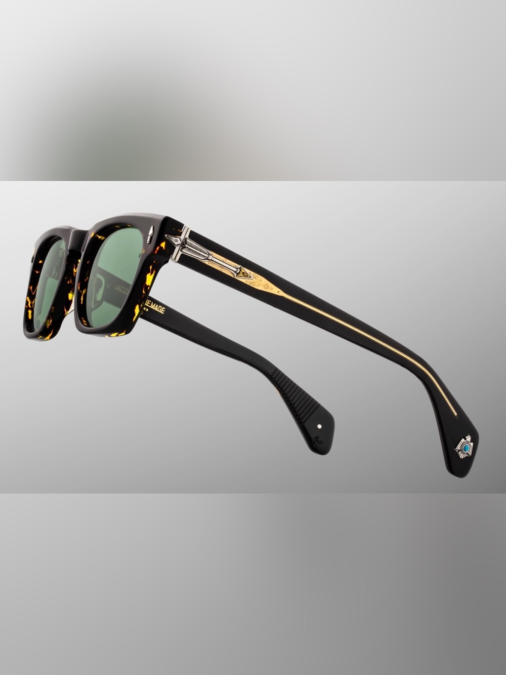 JACQUES MARIE MAGE RAWLINS LAST FRONTIER LF Sunglasses CASTOR Ltd JMM Tortoise